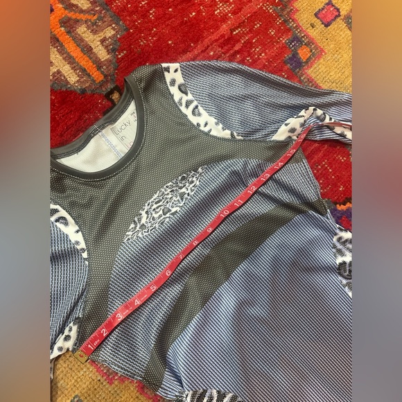 LUCKY IN LOVE Long Sleeve Tennis, Golf, Pickleball Tops Sz S - Picture 10 of 11